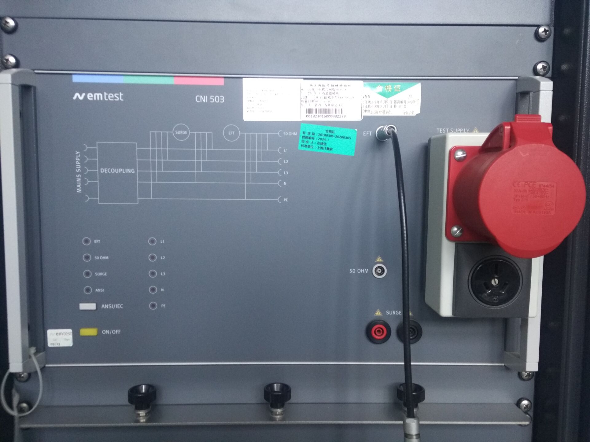 三相耦合网络2034-J 三相耦合网络2034-J