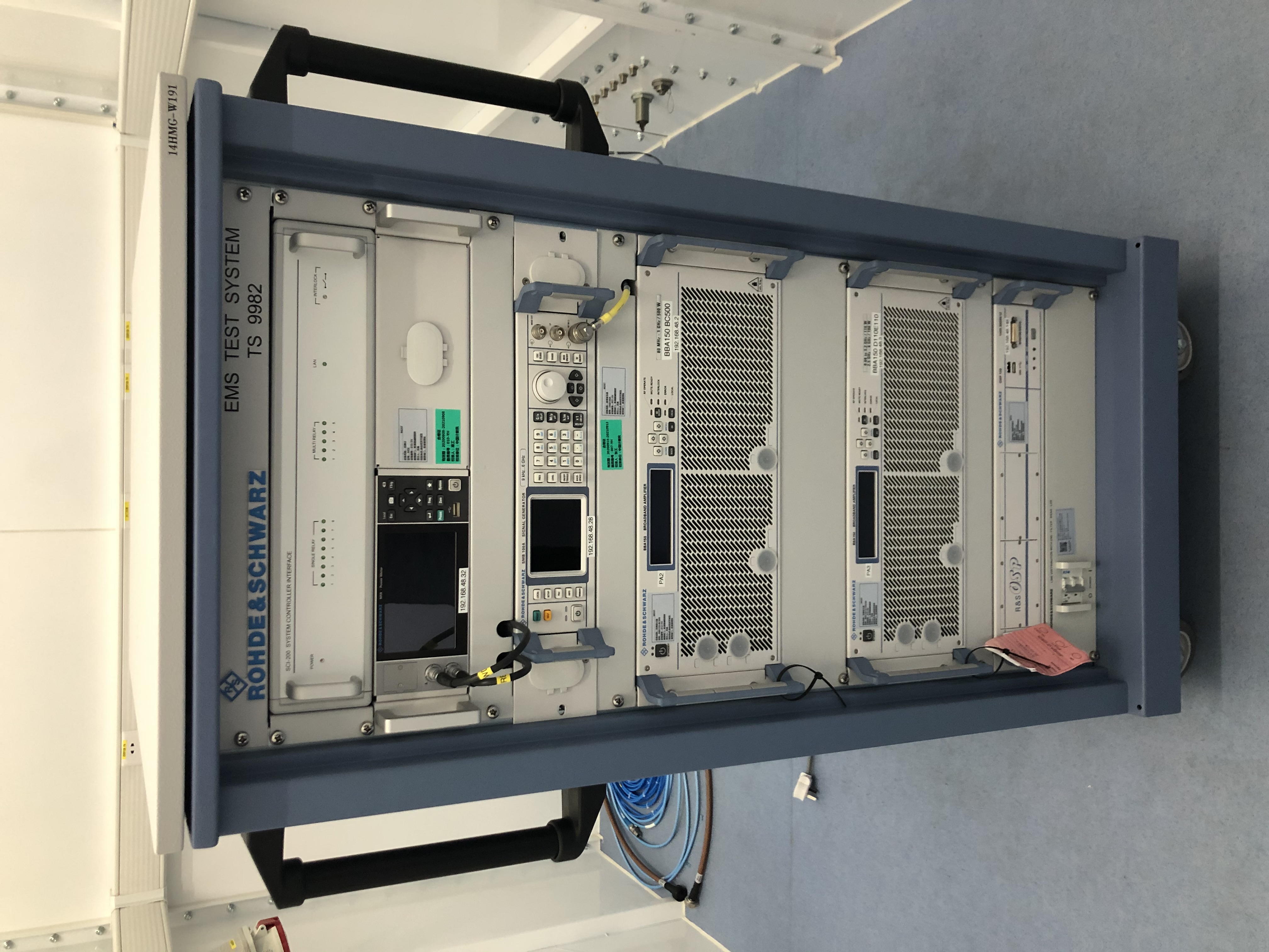 射频电磁场辐射抗扰度测试系统